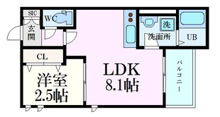 仮称) REGALEST-SMART　五日市中央の物件間取画像